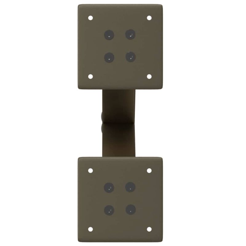 Casa si Gradina - Mobilier - Feronerie si accesorii mobila - Picioare pentru masuta cafea in forma X, 2 buc Otel natural Otel, mărime 28x(42-43) cm (40 mm) - Infinity.ro