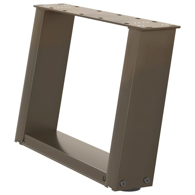 Casa si Gradina - Mobilier - Feronerie si accesorii mobila - Picioare pentru masa cafea in forma U 2 buc Otel natural Otel - Infinity.ro