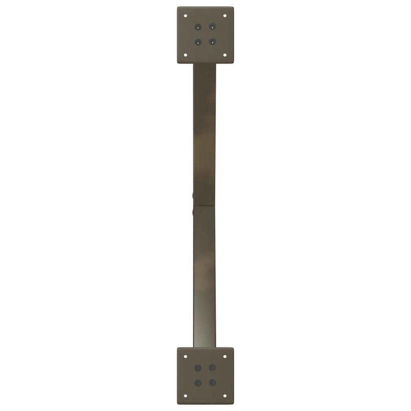 Casa si Gradina - Mobilier - Feronerie si accesorii mobila - Picioare pentru masa cafea in forma X, 2 buc Otel natural Otel, mărime 70x(30-31) cm (40 mm) - Infinity.ro