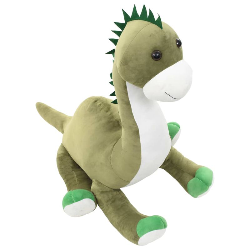 Jucarii, Copii si Bebe - Jucarii si jocuri - Jucarii de plus - Jucarie dinozaur Brontosaurus, verde, plus, mărime 100x65 cm - Infinity.ro