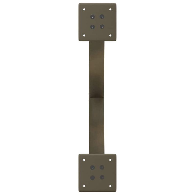 Casa si Gradina - Mobilier - Feronerie si accesorii mobila - Picioare pentru masuta cafea in forma X, 2 buc Otel natural Otel, mărime 60x(42-43) cm (40 mm) - Infinity.ro