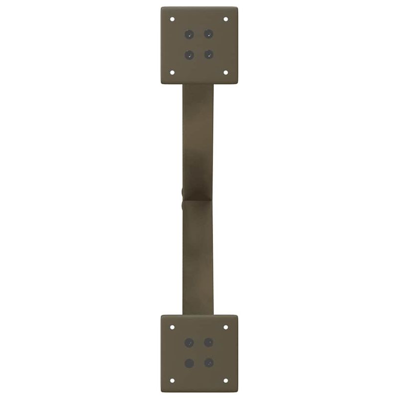 Casa si Gradina - Mobilier - Feronerie si accesorii mobila - Picioare pentru masuta cafea in forma X, 2 buc Otel natural Otel, mărime 50x(42-43) cm (40 mm) - Infinity.ro