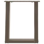 Casa si Gradina - Mobilier - Feronerie si accesorii mobila - Picioare pentru masuta cafea in forma U 2 buc Otel natural Otel - Infinity.ro