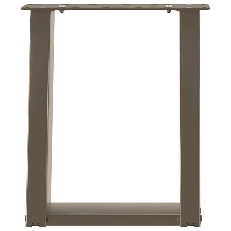 Casa si Gradina - Mobilier - Feronerie si accesorii mobila - Picioare pentru masuta cafea in forma U 2 buc Otel natural Otel - Infinity.ro