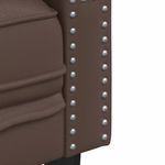 Casa si Gradina/Mobilier/Canapele si coltare/Canapele - Canapea Chesterfield cu 3 locuri, maro, piele ecologica - Infinity.ro