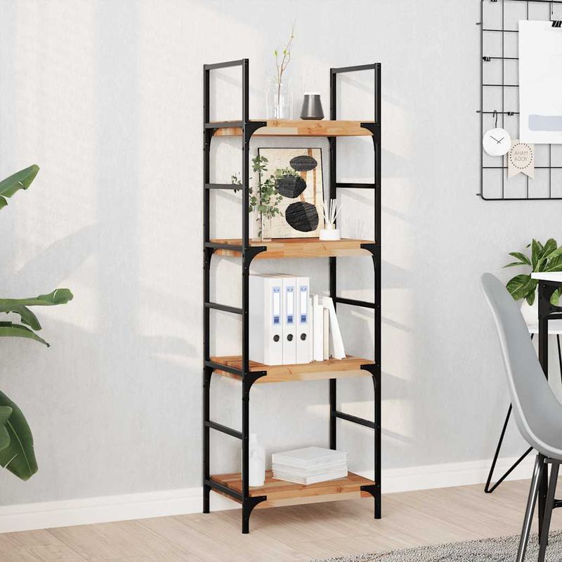 Casa si Gradina - Mobilier - Biblioteci si rafturi - Rafturi - Raft suspendat 40x30x4 cm lemn masiv acacia netratat - Infinity.ro
