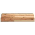 Casa si Gradina - Mobilier - Biblioteci si rafturi - Rafturi - Raft suspendat 40x30x4 cm lemn masiv acacia netratat - Infinity.ro