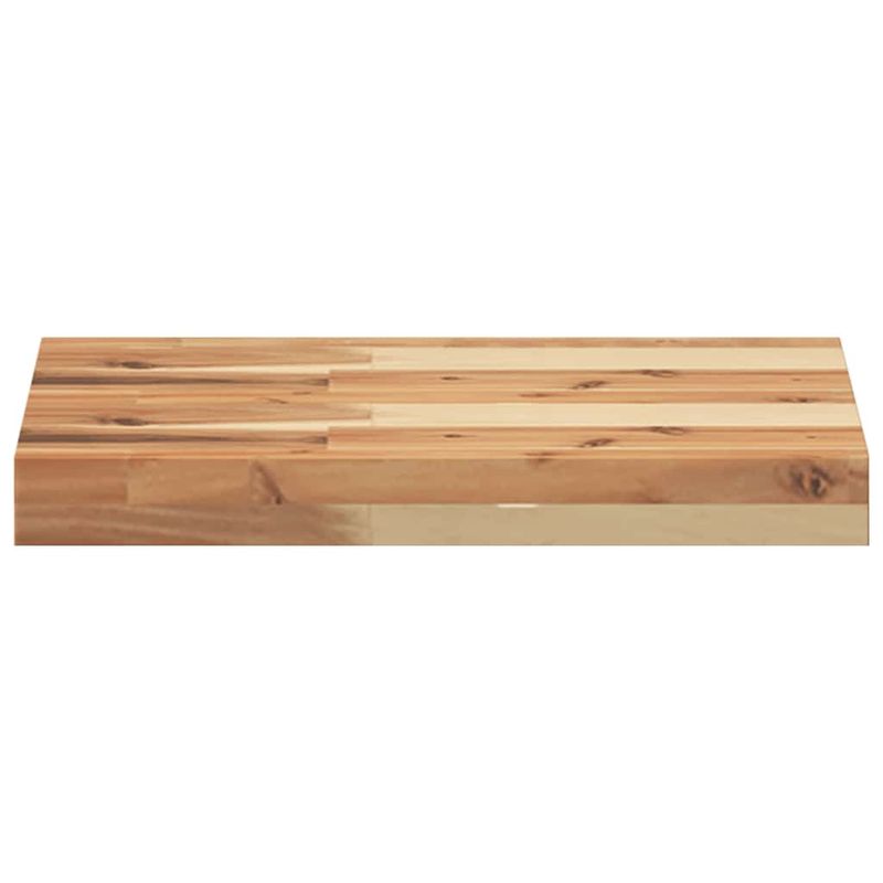 Casa si Gradina - Mobilier - Biblioteci si rafturi - Rafturi - Raft suspendat 40x30x4 cm lemn masiv acacia netratat - Infinity.ro
