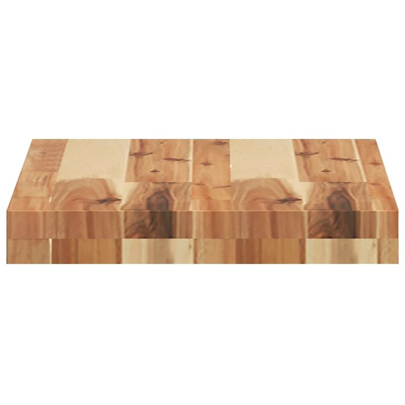 Casa si Gradina - Mobilier - Biblioteci si rafturi - Rafturi - Raft suspendat 40x30x4 cm lemn masiv acacia netratat - Infinity.ro
