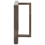 Casa si Gradina - Mobilier - Feronerie si accesorii mobila - Picioare pentru masa in forma de T, 2 buc Otel natural Otel, mărime 100x35x(72-73) cm - Infinity.ro