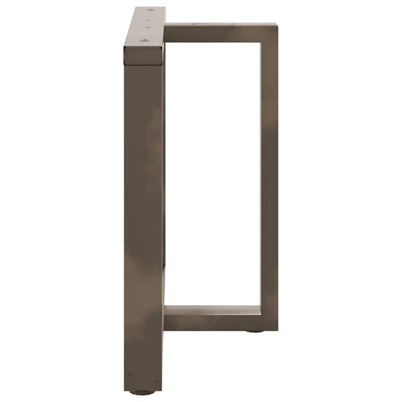 Casa si Gradina - Mobilier - Feronerie si accesorii mobila - Picioare pentru masa in forma de T, 2 buc Otel natural Otel, mărime 100x35x(72-73) cm - Infinity.ro