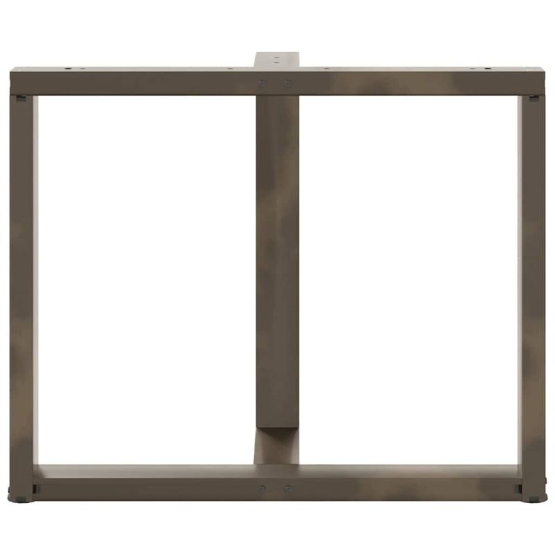 Casa si Gradina - Mobilier - Feronerie si accesorii mobila - Picioare pentru masa in forma de T, 2 buc Otel natural Otel, mărime 100x35x(72-73) cm - Infinity.ro