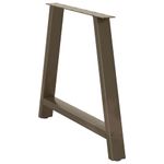 Casa si Gradina - Mobilier - Feronerie si accesorii mobila - Picioare masuta de cafea in forma de A 2 buc 90x(72-73) cm otel - Infinity.ro