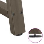 Casa si Gradina - Mobilier - Feronerie si accesorii mobila - Picioare masuta de cafea in forma de A 2 buc 90x(72-73) cm otel - Infinity.ro