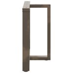 Casa si Gradina - Mobilier - Feronerie si accesorii mobila - Picioare pentru masa in forma de T, 2 buc Otel natural Otel, mărime 90x35x(72-73) cm - Infinity.ro