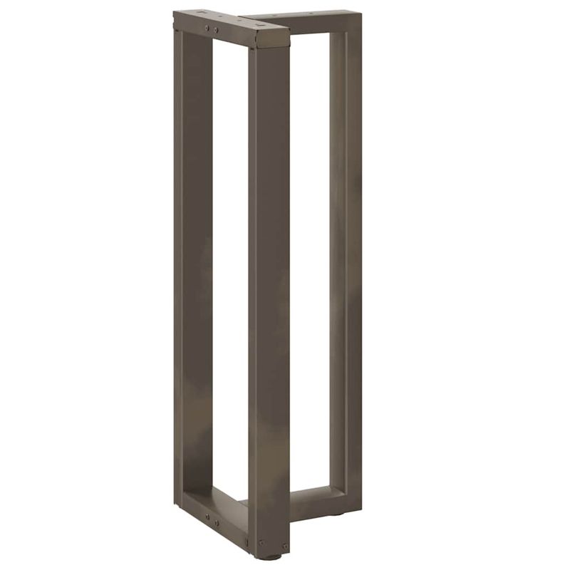 Casa si Gradina - Mobilier - Feronerie si accesorii mobila - Picioare pentru masa de bar in forma de T, 2 buc natural otel, mărime 50x35x(110-111) cm - Infinity.ro