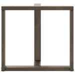 Casa si Gradina - Mobilier - Feronerie si accesorii mobila - Picioare pentru masa in forma de T, 2 buc Otel natural Otel, mărime 70x35x(72-73) cm - Infinity.ro