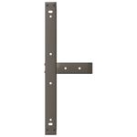 Casa si Gradina - Mobilier - Feronerie si accesorii mobila - Picioare pentru masa cafea in forma T, 2 buc Otel natural Otel, mărime 70x25x(30-31) cm - Infinity.ro