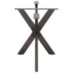 Casa si Gradina - Mobilier - Feronerie si accesorii mobila - Picior de masa in forma paianjen 120x68x(72-73) cm natural otel - Infinity.ro