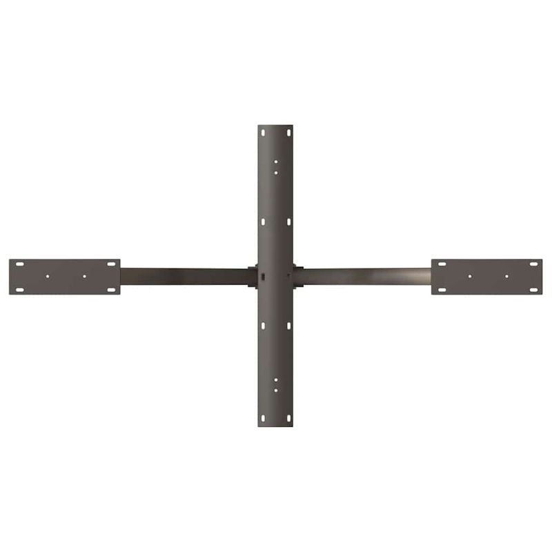 Casa si Gradina - Mobilier - Feronerie si accesorii mobila - Picior de masa in forma paianjen 120x68x(72-73) cm natural otel - Infinity.ro