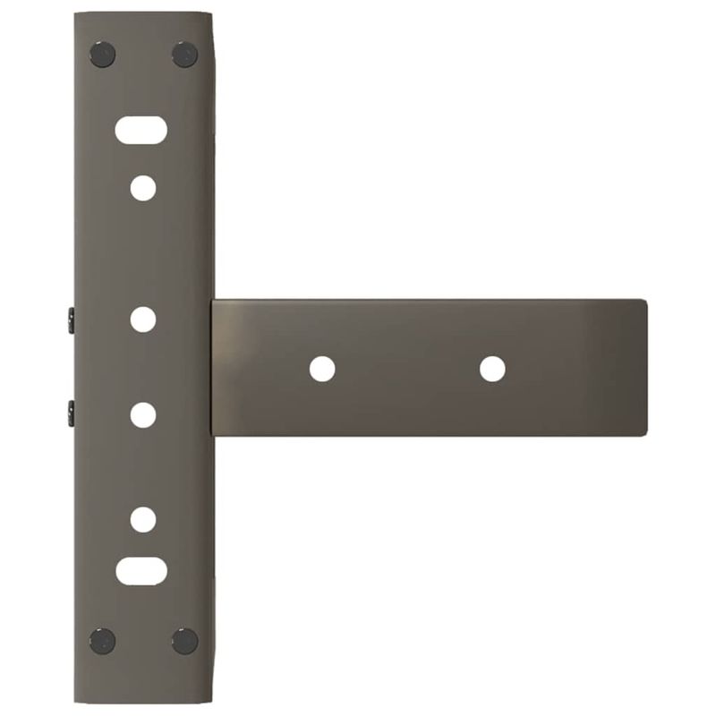 Casa si Gradina - Mobilier - Feronerie si accesorii mobila - Picioare pentru masuta cafea in forma T, 2 buc Otel natural Otel, mărime 38x25x(42-43) cm - Infinity.ro