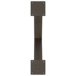 Casa si Gradina - Mobilier - Feronerie si accesorii mobila - Picioare pentru masa in forma de X, 3 buc Otel natural Otel, mărime 70x(72-73) cm (80 mm) - Infinity.ro