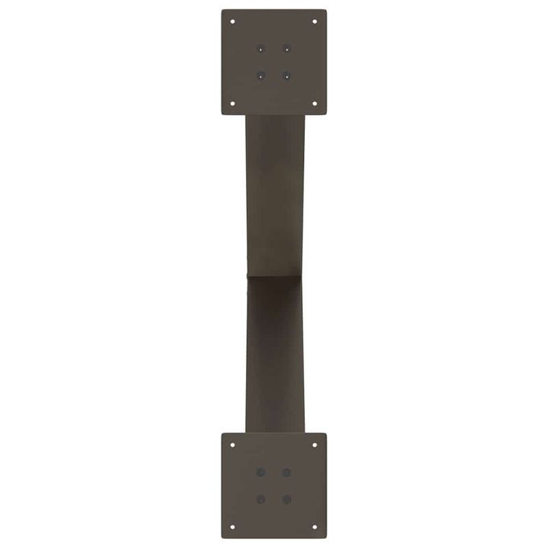 Casa si Gradina - Mobilier - Feronerie si accesorii mobila - Picioare pentru masa in forma de X, 3 buc Otel natural Otel, mărime 70x(72-73) cm (80 mm) - Infinity.ro