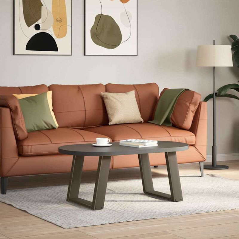 Casa si Gradina - Mobilier - Feronerie si accesorii mobila - Picioare pentru masuta cafea in forma U 2 buc Otel natural Otel - Infinity.ro