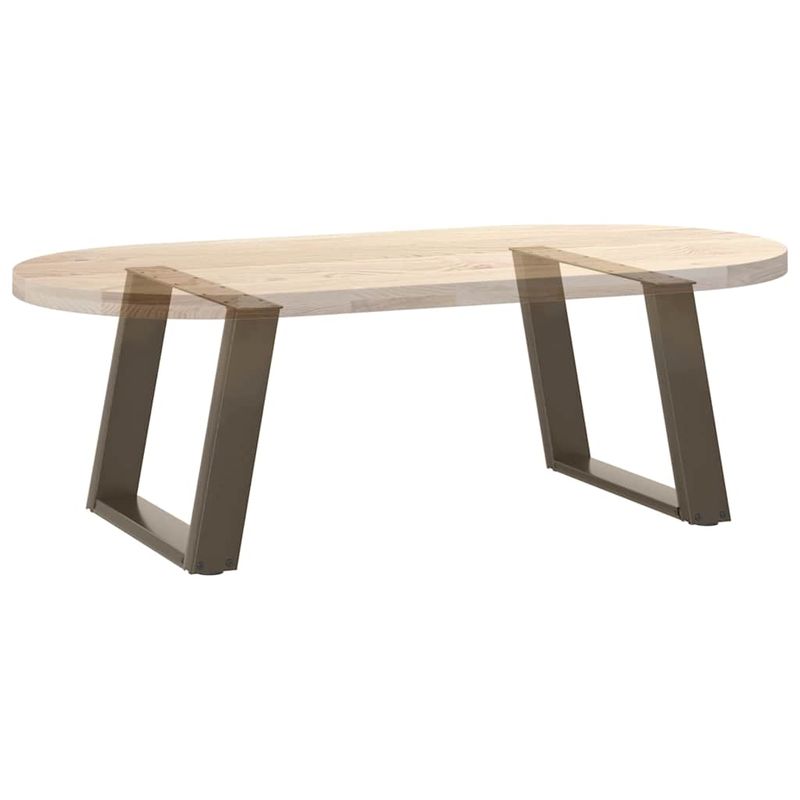 Casa si Gradina - Mobilier - Feronerie si accesorii mobila - Picioare pentru masuta cafea in forma U 2 buc Otel natural Otel - Infinity.ro