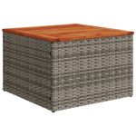 Casa si Gradina - Gradina si terasa - Mobilier exterior - Seturi mobila gradina - Set mobilier de gradina cu perne, 14 piese, gri, poliratan - Infinity.ro