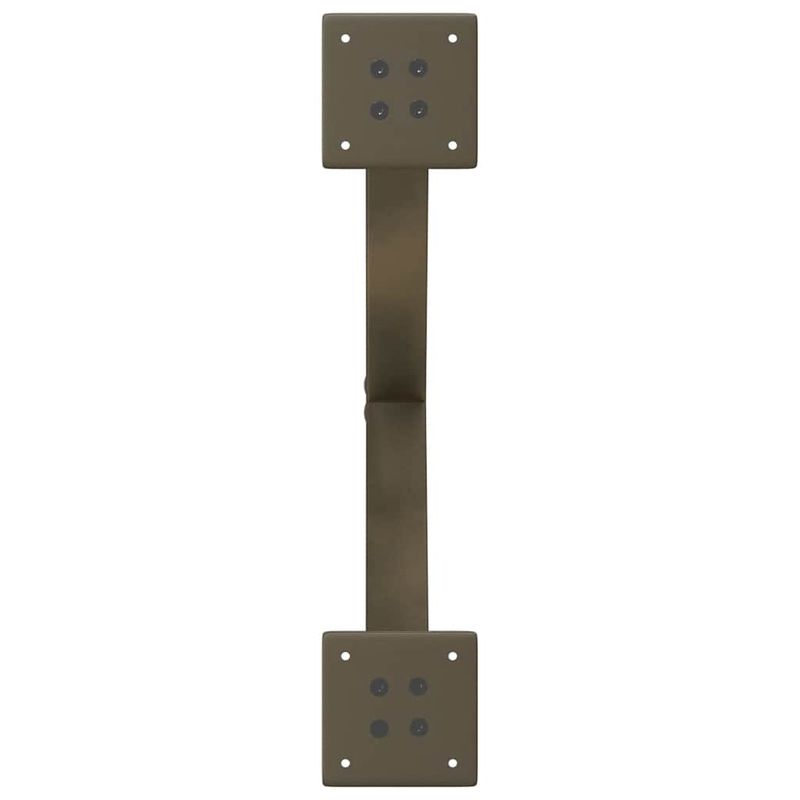 Casa si Gradina - Mobilier - Feronerie si accesorii mobila - Picioare pentru masa cafea in forma X, 2 buc Otel natural Otel, mărime 60x(30-31) cm (40 mm) - Infinity.ro