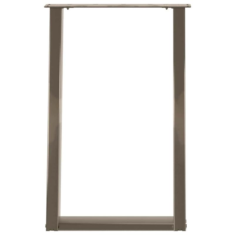 Casa si Gradina - Mobilier - Feronerie si accesorii mobila - Picioare pentru masa in forma de U 2 buc Otel natural Otel - Infinity.ro