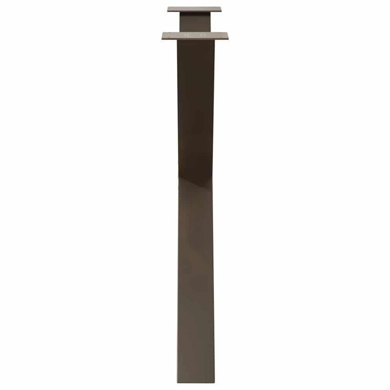 Casa si Gradina - Mobilier - Feronerie si accesorii mobila - Picioare pentru masa in forma de X, 3 buc Otel natural Otel, mărime 90x(72-73) cm (80 mm) - Infinity.ro
