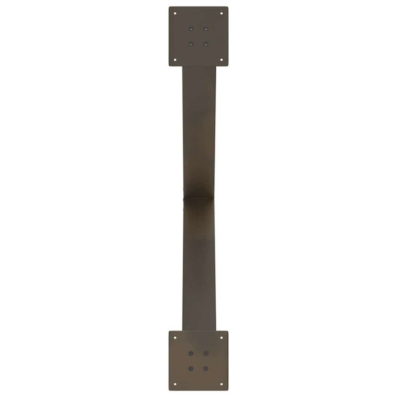 Casa si Gradina - Mobilier - Feronerie si accesorii mobila - Picioare pentru masa in forma de X, 3 buc Otel natural Otel, mărime 90x(72-73) cm (80 mm) - Infinity.ro