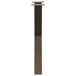 Casa si Gradina - Mobilier - Feronerie si accesorii mobila - Picioare pentru masa in forma de X, 2 buc Otel natural Otel, mărime 50x(72-73) cm (80 mm) - Infinity.ro