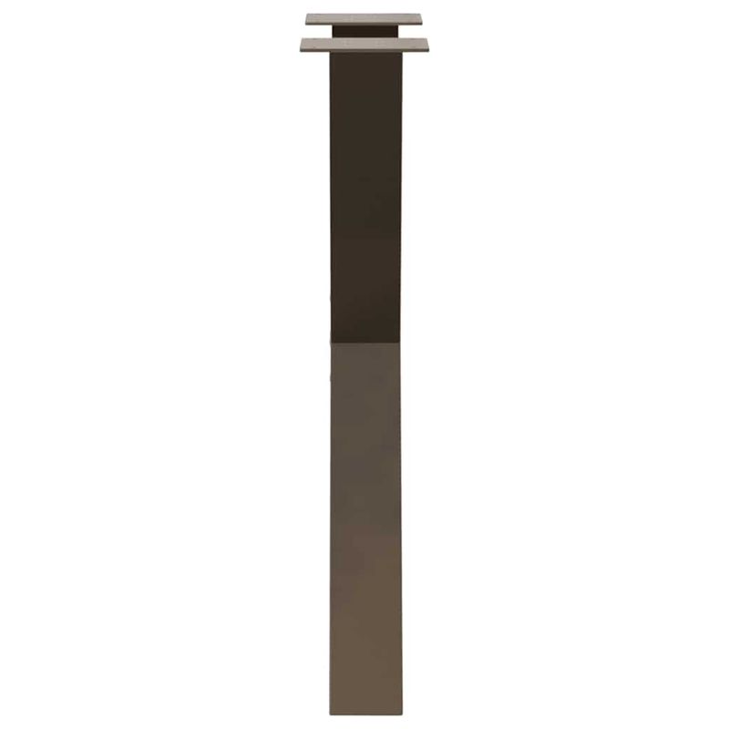 Casa si Gradina - Mobilier - Feronerie si accesorii mobila - Picioare pentru masa in forma de X, 2 buc Otel natural Otel, mărime 50x(72-73) cm (80 mm) - Infinity.ro