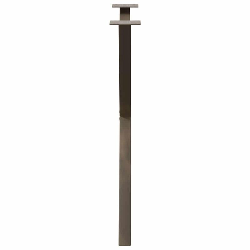 Casa si Gradina - Mobilier - Feronerie si accesorii mobila - Picioare pentru masa in forma de X, 2 buc Otel natural Otel, mărime 70x(72-73) cm (40 mm) - Infinity.ro