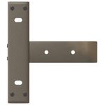 Casa si Gradina - Mobilier - Feronerie si accesorii mobila - Picioare pentru masa consola in forma T, 2 buc Otel natural Otel, mărime 38x25x(72-73) cm - Infinity.ro