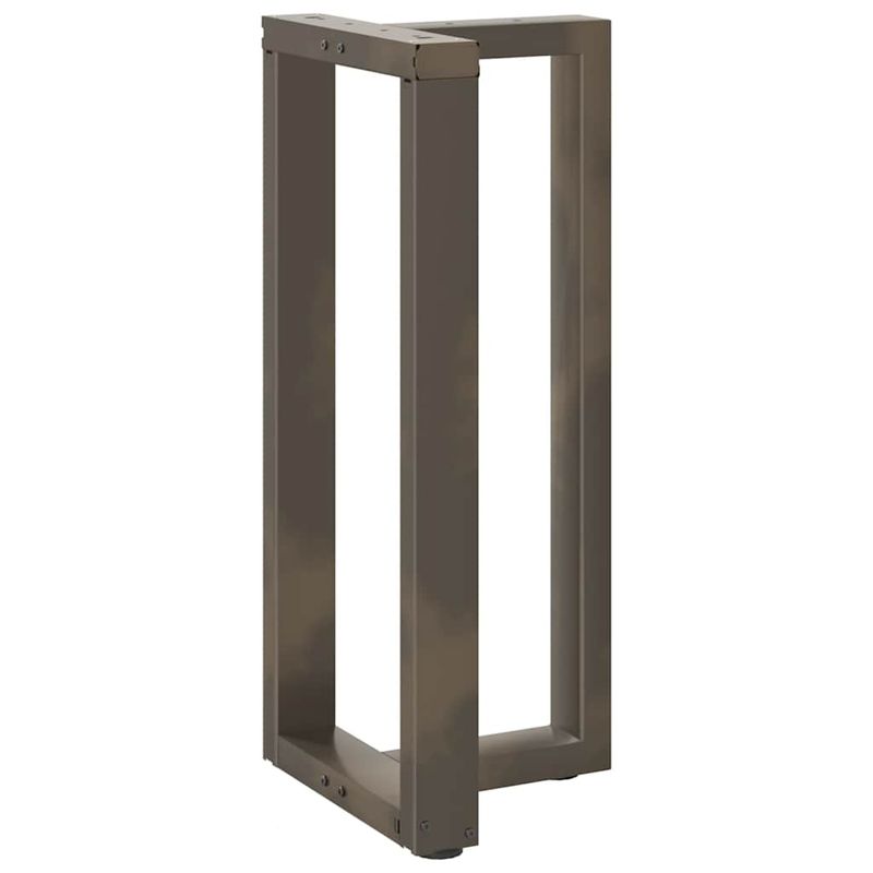 Casa si Gradina - Mobilier - Feronerie si accesorii mobila - Picioare pentru masa de bar in forma de T, 2 buc natural otel, mărime 50x35x(90-91) cm - Infinity.ro