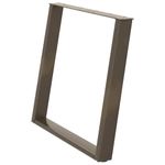 Casa si Gradina - Mobilier - Feronerie si accesorii mobila - Picioare pentru masa in forma de U 2 buc Otel natural Otel - Infinity.ro