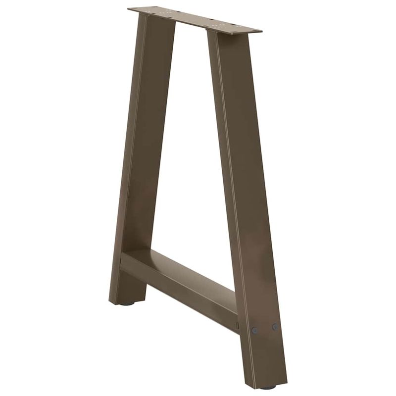 Casa si Gradina - Mobilier - Feronerie si accesorii mobila - Picioare masuta de cafea in forma de A 2 buc 70x(72-73) cm otel - Infinity.ro