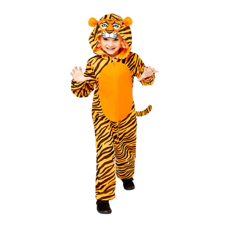 Jucarii, Copii si Bebe - Jucarii si jocuri - Jucarii de rol - Masti si costume copii - Costum tigru Onesie KidMania® pentru copii 8-10 ani 134 cm - Infinity.ro