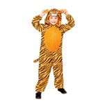 Jucarii, Copii si Bebe - Jucarii si jocuri - Jucarii de rol - Masti si costume copii - Costum tigru Onesie KidMania® pentru copii 8-10 ani 134 cm - Infinity.ro