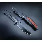 Sport si Outdoor - Camping - Cutite, bricege si accesorii - Cutite si bricege - Cutit tip briceag Foxter, pliabil, ideal pentru vanatoare si camping, 22.5 cm, clema agatare - Infinity.ro