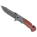 Sport si Outdoor - Camping - Cutite, bricege si accesorii - Cutite si bricege - Cutit pliabil Foxter, tip briceag, ideal pentru camping si vanatoare, 23 cm, clema agatare - Infinity.ro