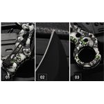 Sport si Outdoor - Camping - Cutite, bricege si accesorii - Cutite si bricege - Cutit Karambit pliabil Foxter CS:GO Claw, 18 cm, otel inoxidabil, clema agatare - Infinity.ro