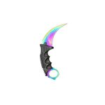Sport si Outdoor - Camping - Cutite, bricege si accesorii - Cutite si bricege - Cutit pliabil Karambit Foxter CS:GO Claw, 19 cm, otel inoxidabil, clema agatare, multicolor - Infinity.ro