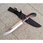 Sport si Outdoor - Camping - Cutite, bricege si accesorii - Cutite si bricege - Cutit de vanatoare militar Finka Foxter, 30 cm, otel si lemn, teaca inclusa - Infinity.ro