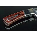 Sport si Outdoor - Camping - Cutite, bricege si accesorii - Cutite si bricege - Cutit de vanatoare militar Finka Foxter, 27 cm, otel si lemn, teaca inclusa - Infinity.ro