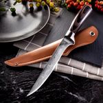 Casa si Gradina - Bucatarie si vesela - Vesela si tacamuri - Cutite si seturi de cutite - Cutit file de bucatar Foxter, ideal pentru pescari, ascutit, 28 cm, maner ergonomic - Infinity.ro